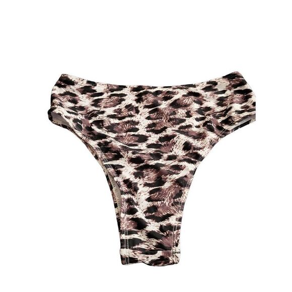 NWOT Lepord print swim bottom - Picture 1 of 4
